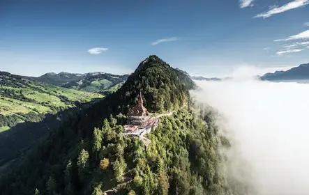 Visita à plataforma de observação Harder Kulm com passeio de funicular saindo de Interlaken