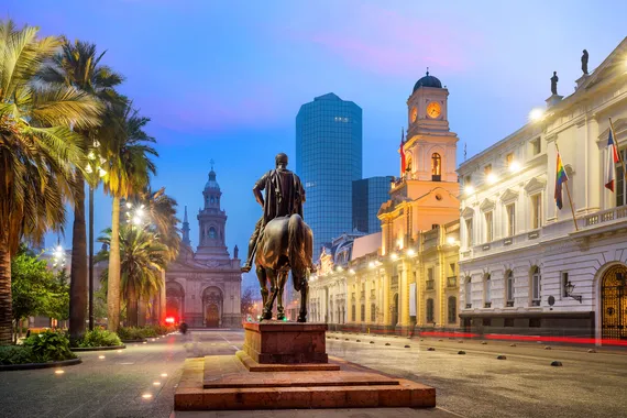 Praça das Armas - Santiago
