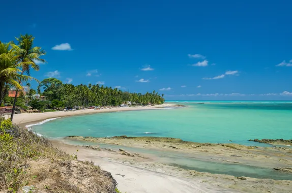 Vista da praia de Maragogi