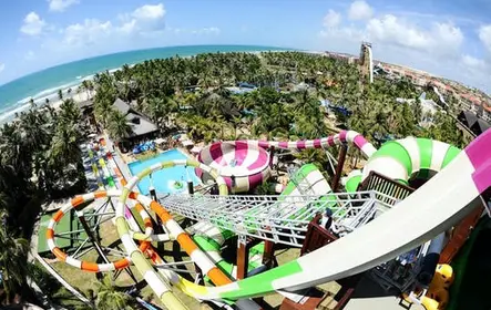 Passeio guiado pelo Beach Park saindo de Fortaleza