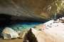 Piscina subterânea dentro de cavernas - Parque Nacional da Chapada Diamantina, BA