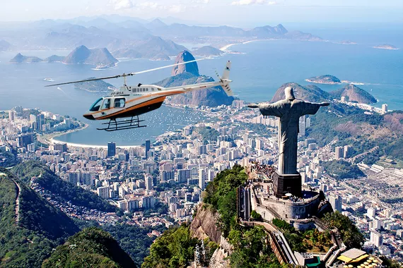 Voo de Helicóptero no Rio de Janeiro