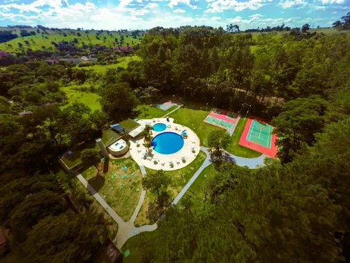 Vista aérea Nacional Inn Araxá